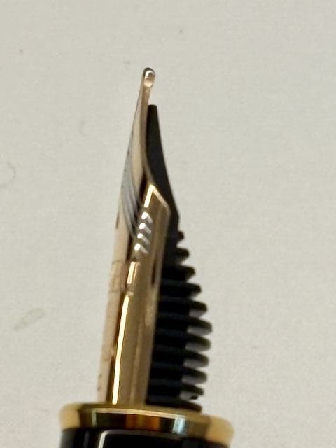 プラチナ万年筆　出雲　枇杷溜　B（太字）