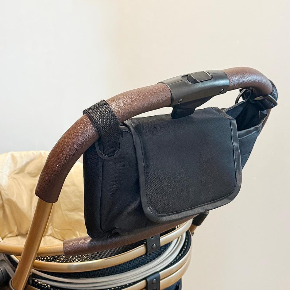 犬用ペットカート 分離型 折りたたみ自立可 ブラックとベージュ