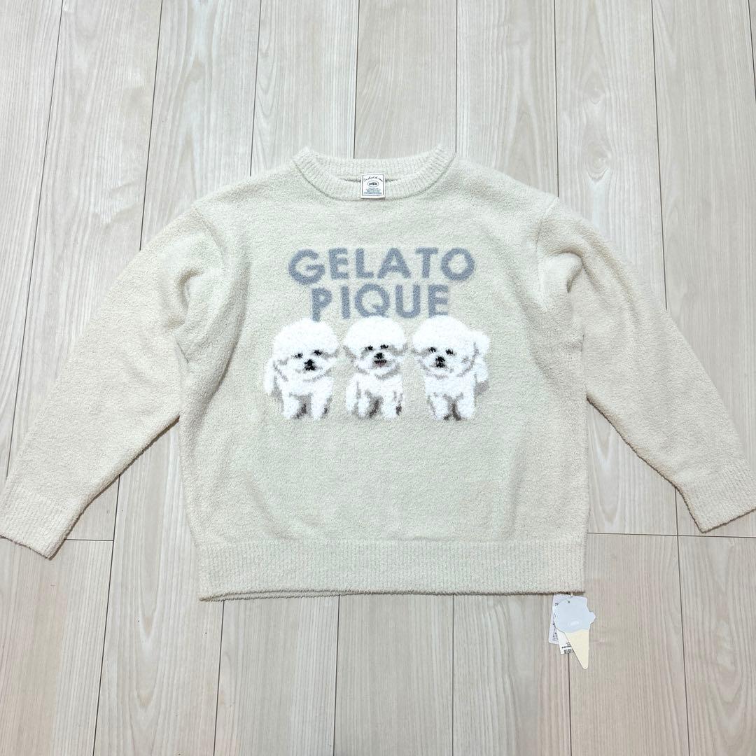 gelato pique（ジェラート ピケ）モチーフジャガードプルオーバー