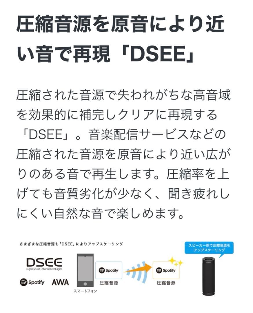 新品未使用　ソニー SRS-XB23 B ワイヤレスポータブルスピーカー