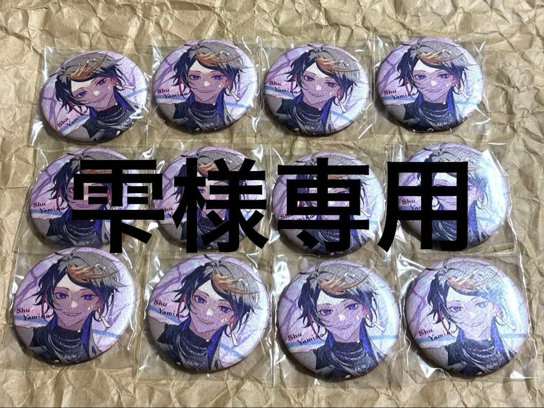 闇ノシュウ にじさんじ sakurabloom 缶バッジ
