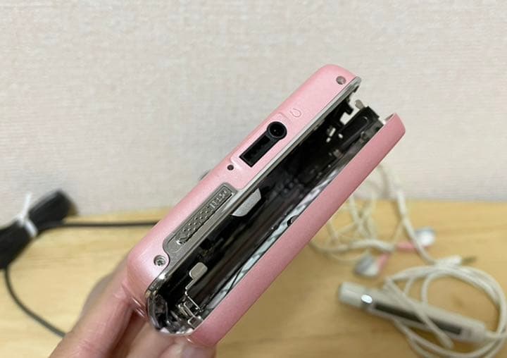SONY MDプレイヤー ピンク ジャンク品