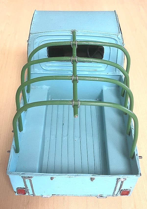 【注目アイテム】ブリキ自動車 改造自作品　ダイハツ　ミゼット　※素人製作