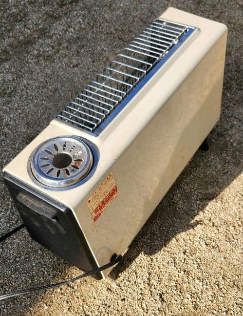 National ナショナル 電気ストーブ DS-27NA スチーム レトロ