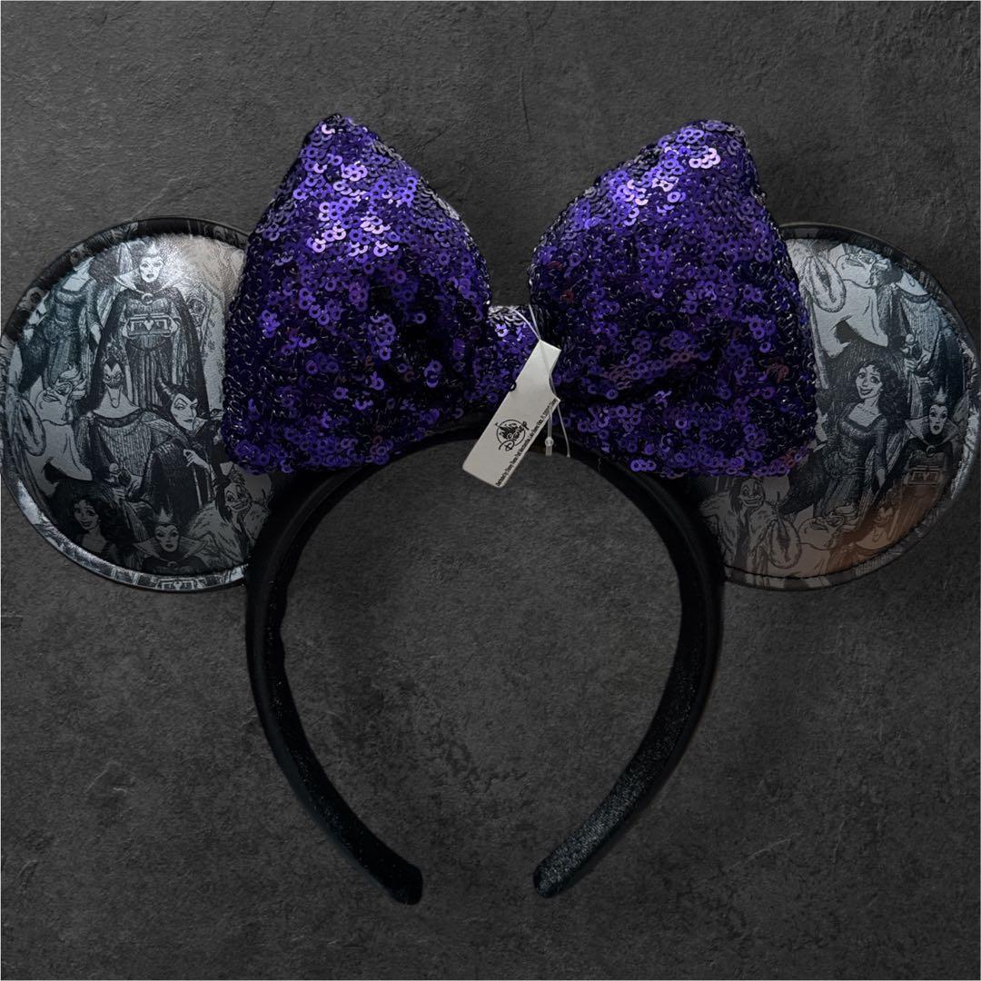 海外アメリカ　ディズニー限定　ヴィランズ　カチューシャ　人気　可愛い
