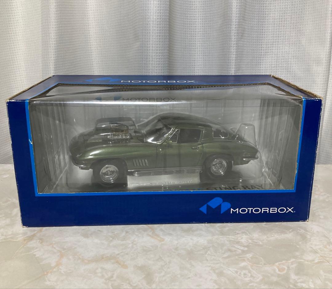 MOTOR BOX CORVETTE STINGRAY 1/18 京商　超レア