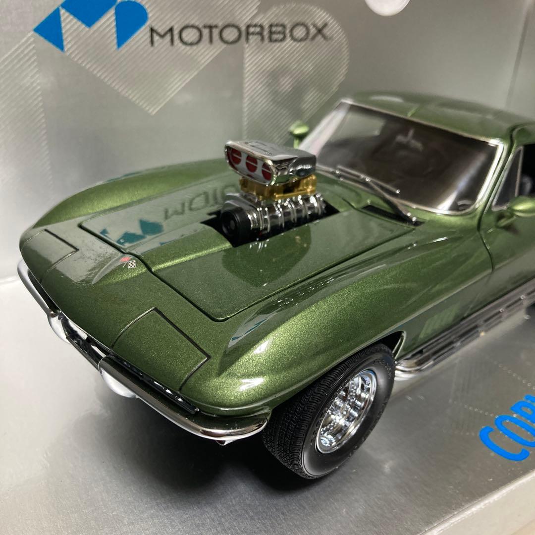 MOTOR BOX CORVETTE STINGRAY 1/18 京商　超レア