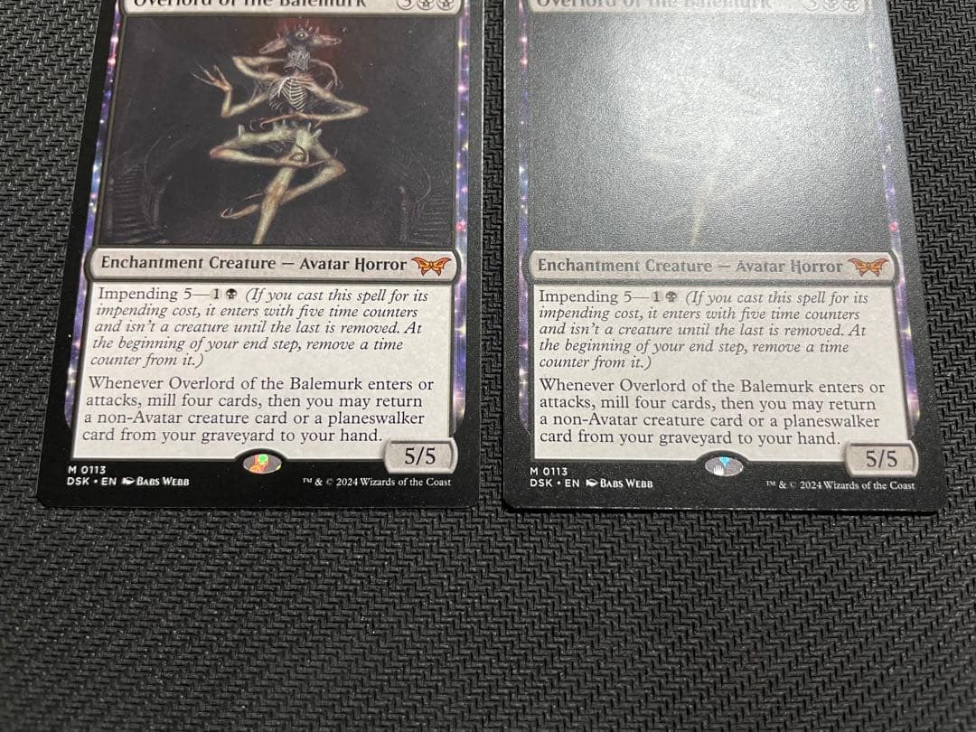 ベイルマークの大主 英語版2枚set