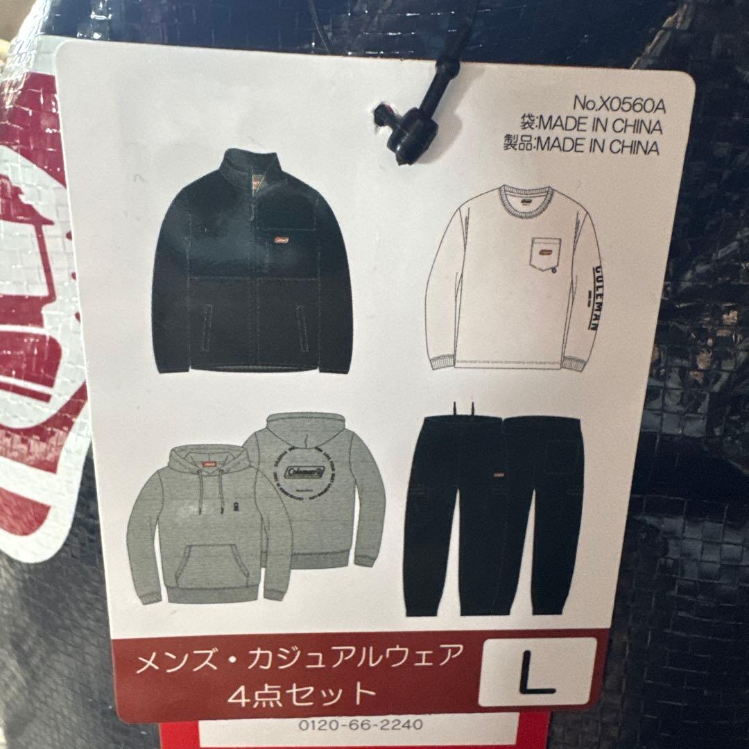 コールマン ウェアー 4点セット