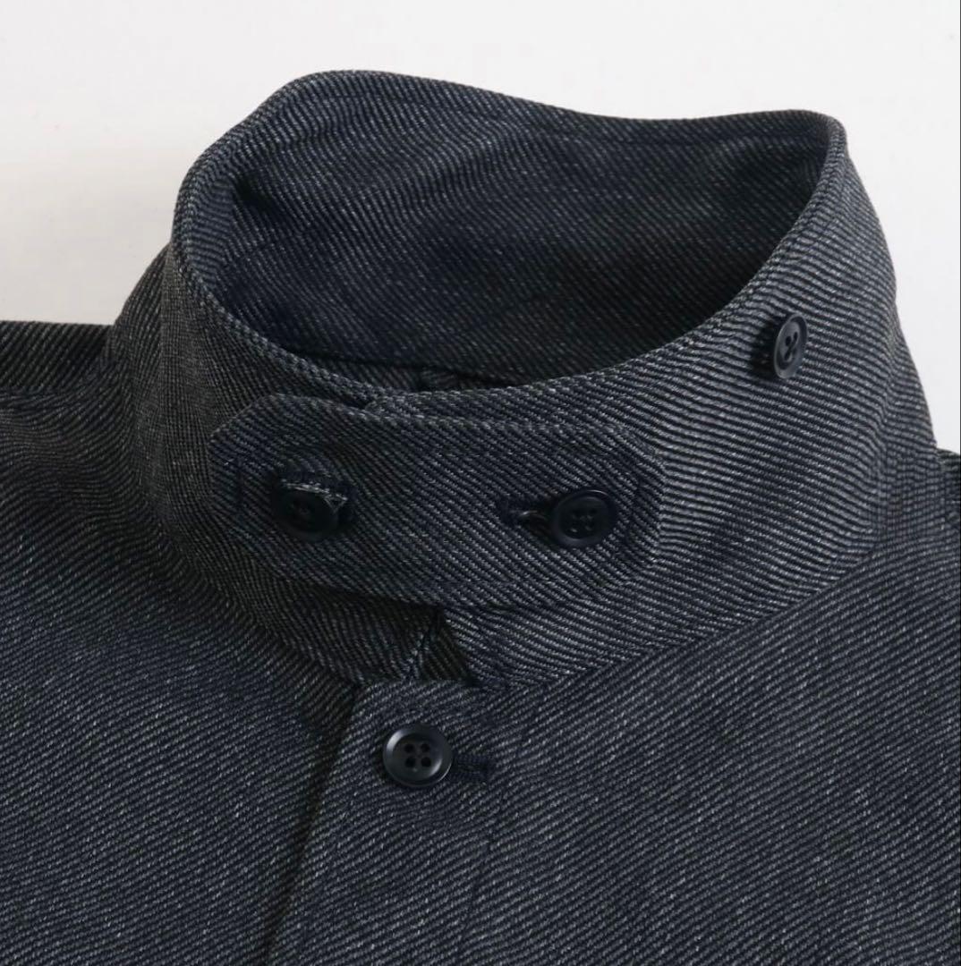 MODMNT モドメント テトロン／ツイード ユーティリティ CPO シャツ