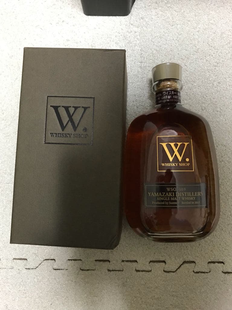 ウイスキー YAMAZAKI DISTILLERY SINGLE MALT WHISKY