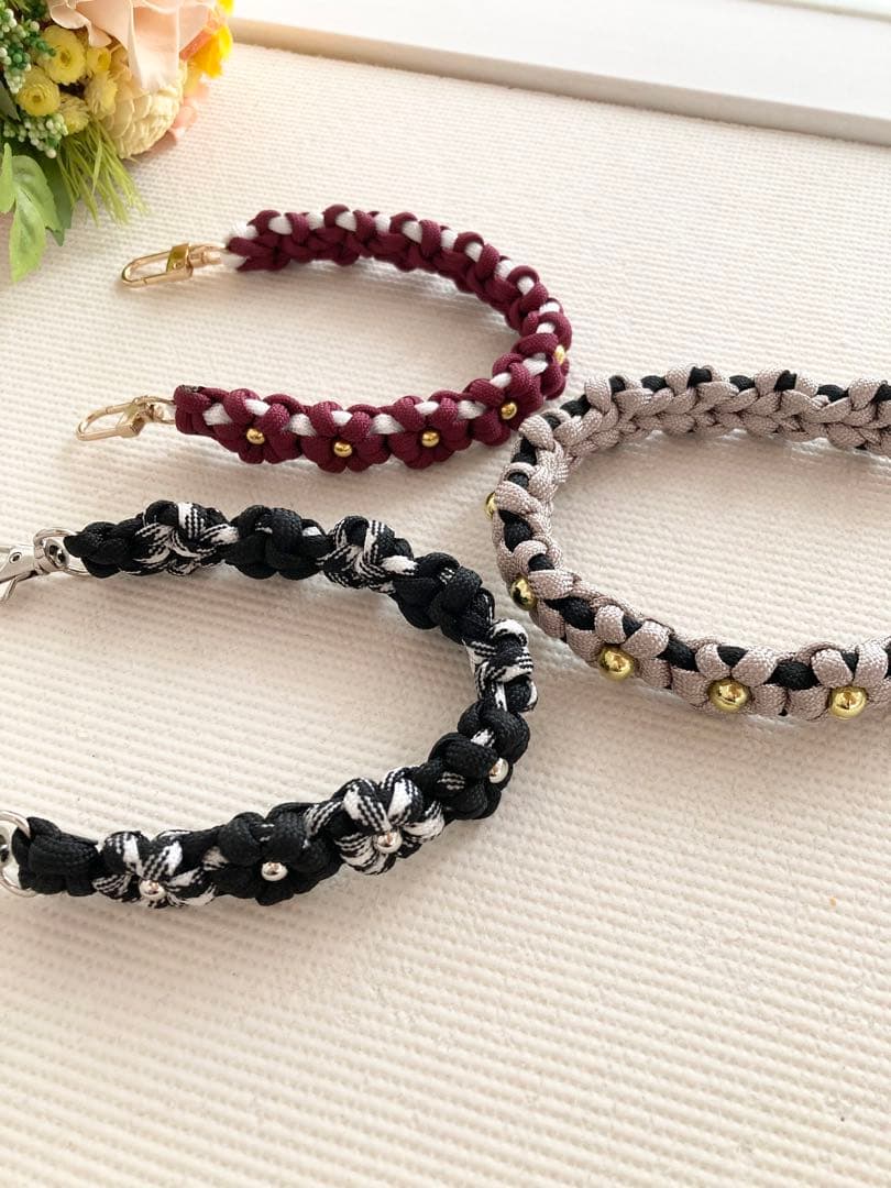 パラコード ストラップオーダー受付ページ