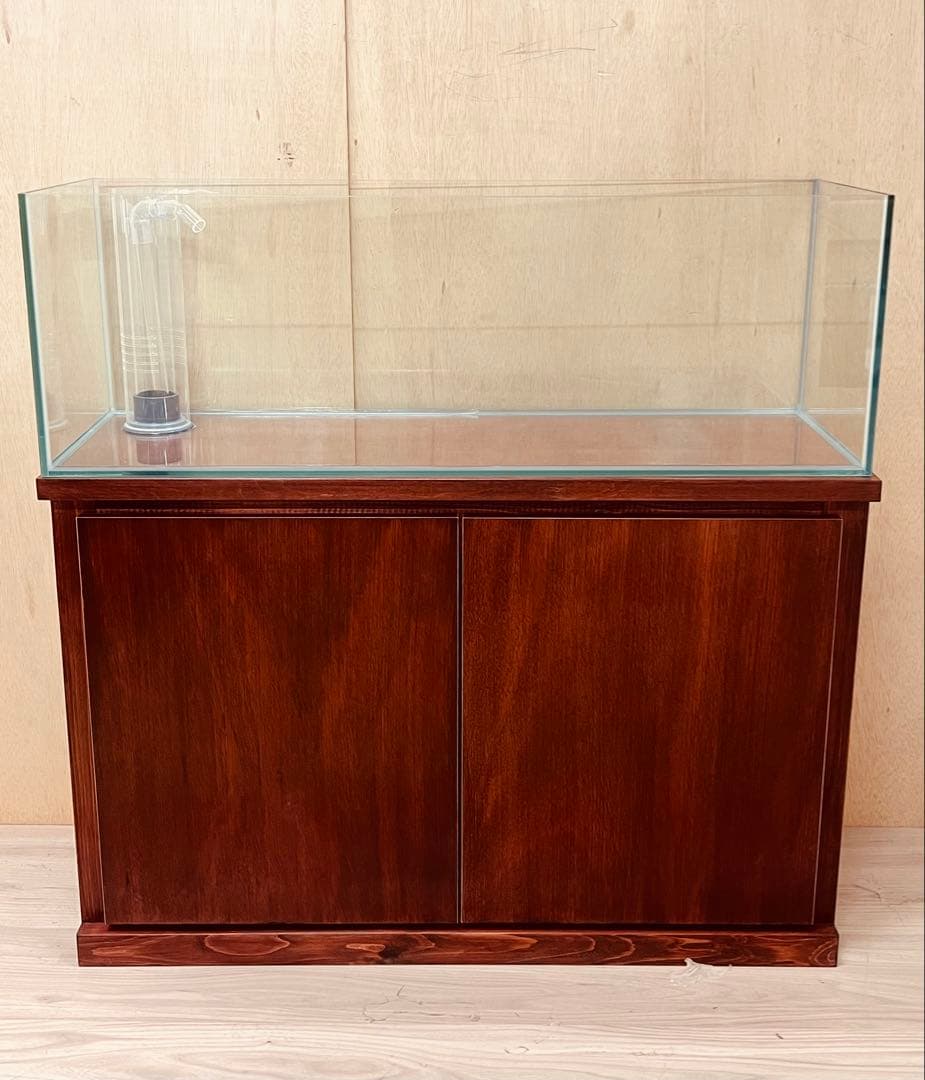 一台限定　900×300×300㎜オールガラスオーバーフロー水槽 セット