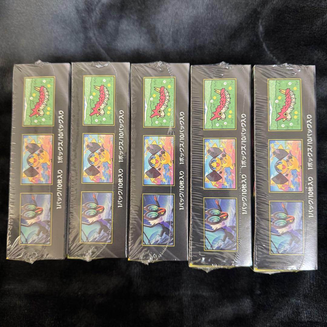 【シュリンク付き】ポケカ MEGAドリームex 5box まとめ売り