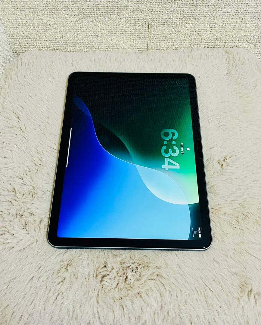 Apple iPad Airスペースグレー 本体 強化ガラス + iPadケース