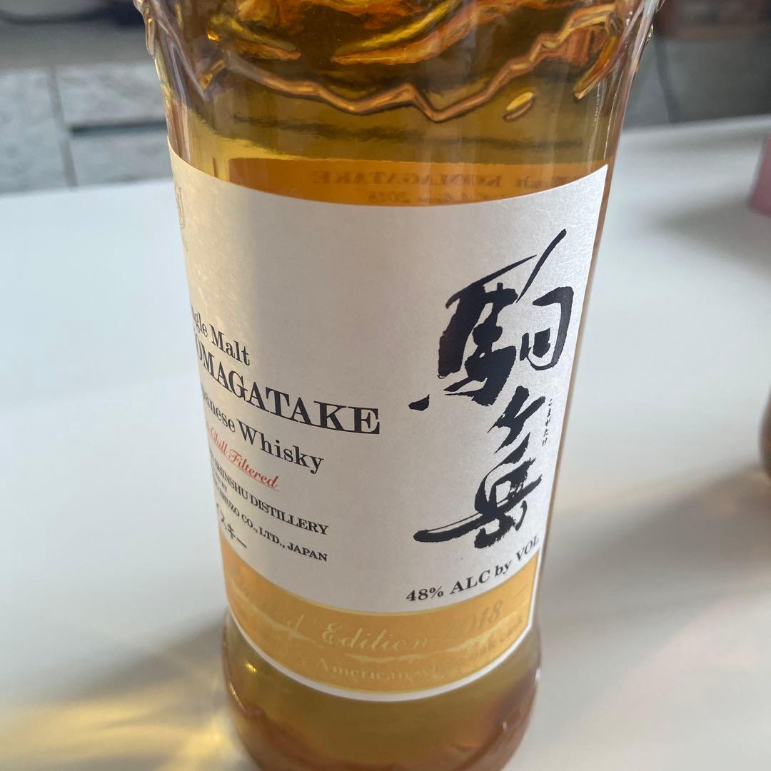 MARS駒ヶ岳 2018 限定版 700mlサントリー白州蒸溜所300ml２本