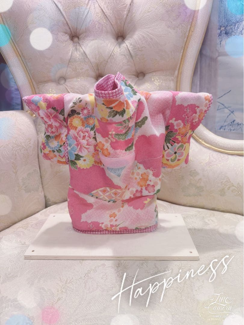 B395.pon2pan2☆オーダー☆犬お着物☆犬お引きずりお着物☆