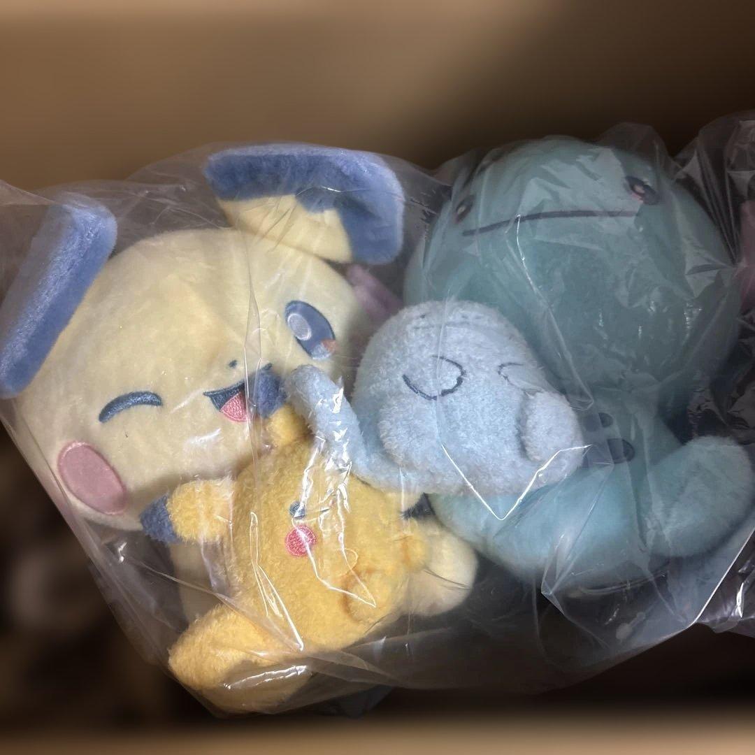 ポケモンLittle Daydream ウパー、ピチューぬいぐるみ