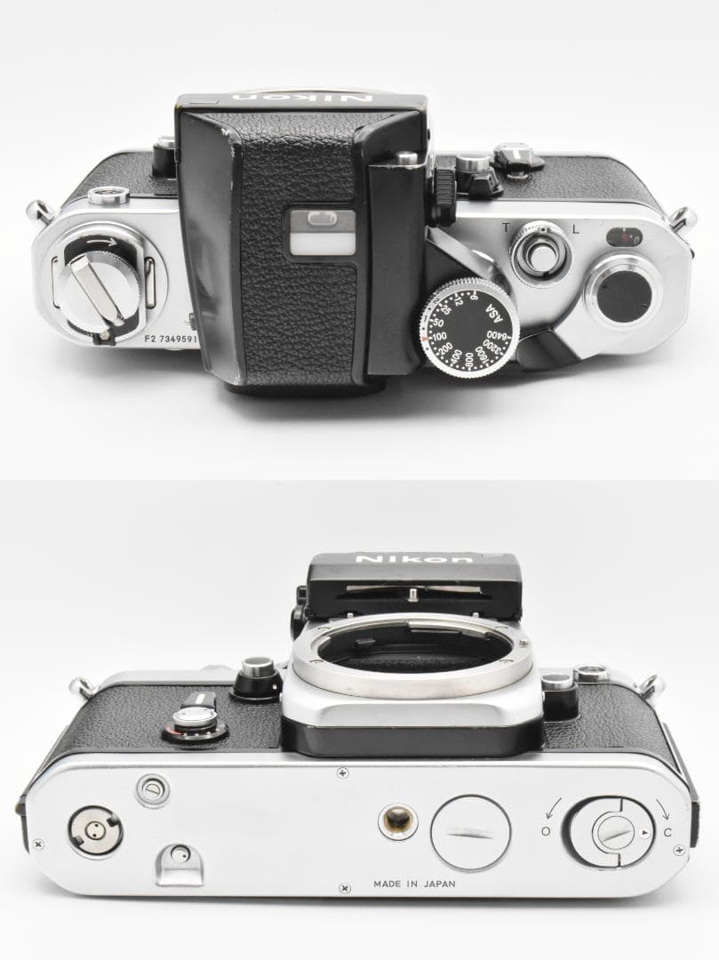 Nikon F2 ボディ シルバー モルト綺麗