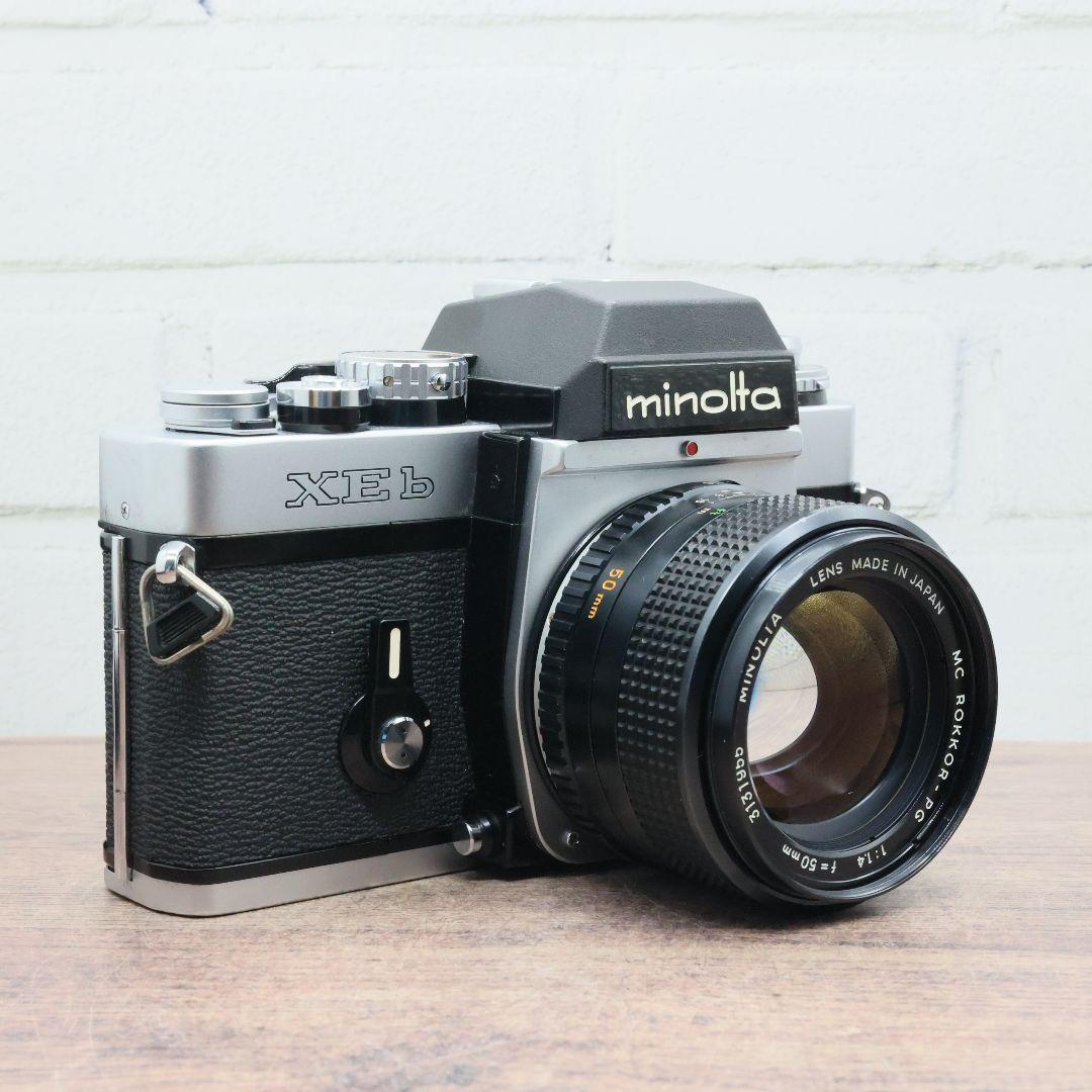【完動品】minolta XEb /MC ROKKOR-PG 50mm F1.4