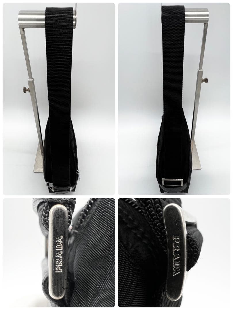 美品✨ プラダ ショルダーバッグ カメラバッグ テスート ナイロン ブラック 黒