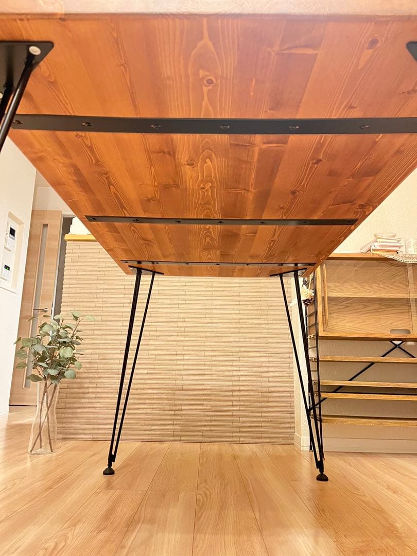 【即購入可】LOWYA ヴィンテージ ダイニングテーブル