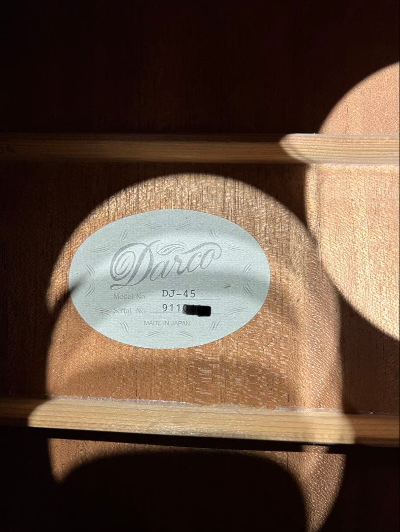 ギター Darco DJ-45 made in japan round sholder