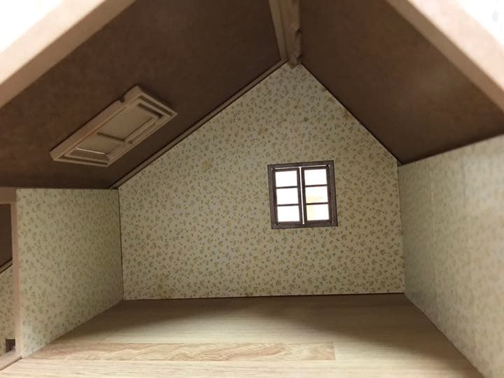 シルバニア　初期　デラックスハウス（はしご付）　家具11点セット