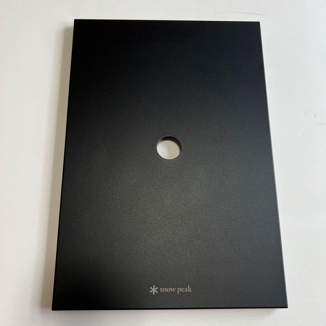 スノーピーク ステンレストレー1ユニット　ブラック2個セット