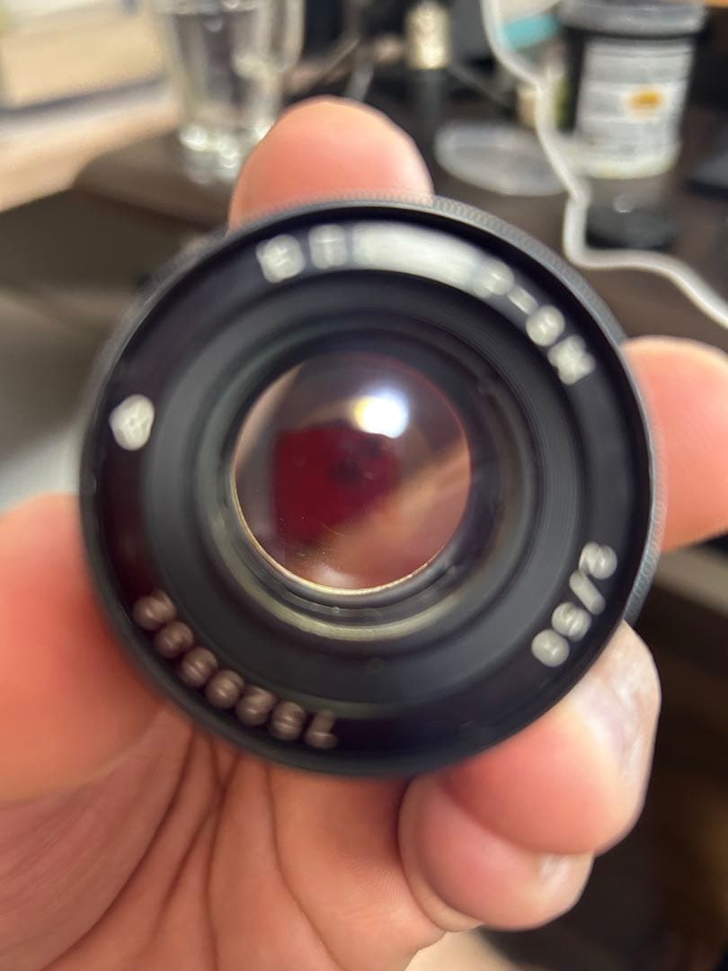 Kiev-4 + Jupier-8M 50mm F2 革ケース付き　作例あり