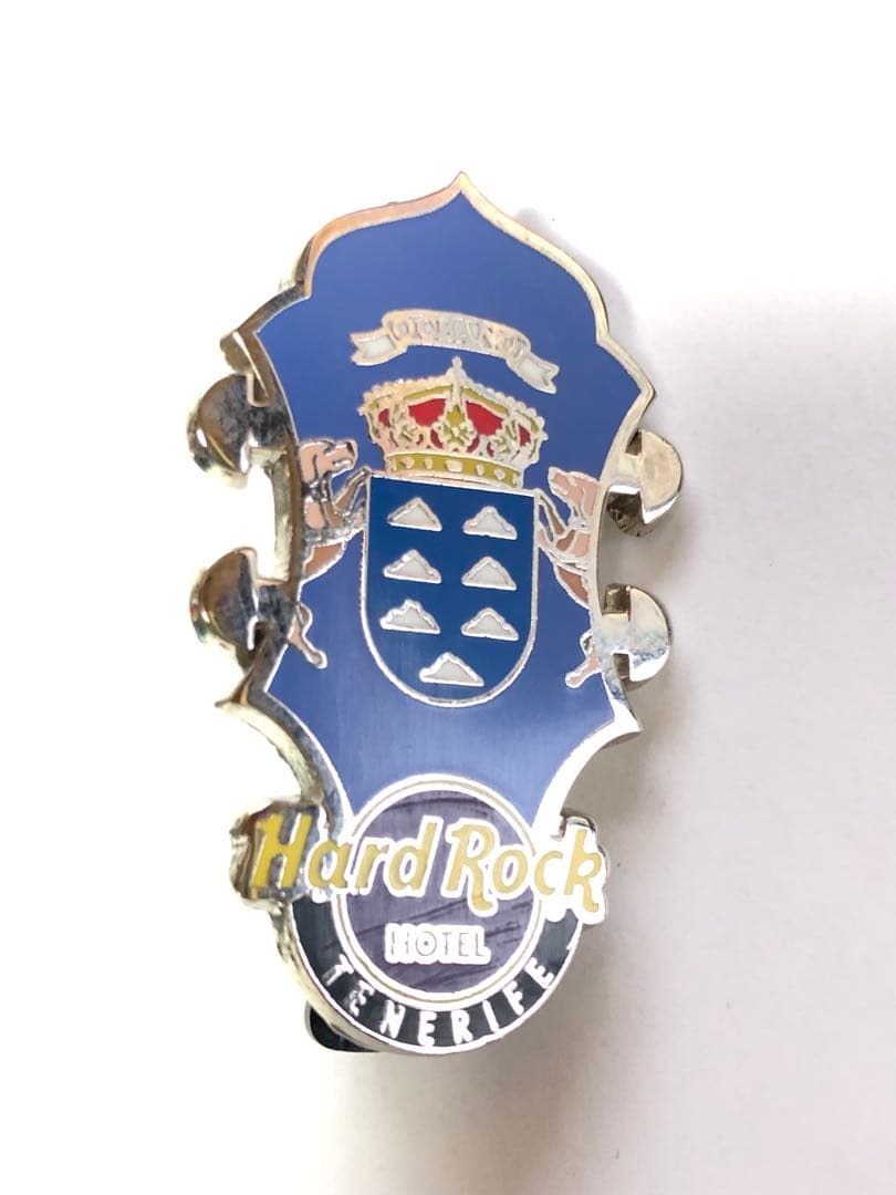 ハードロックカフェ　ギターヘッドピンバッジ5個セット