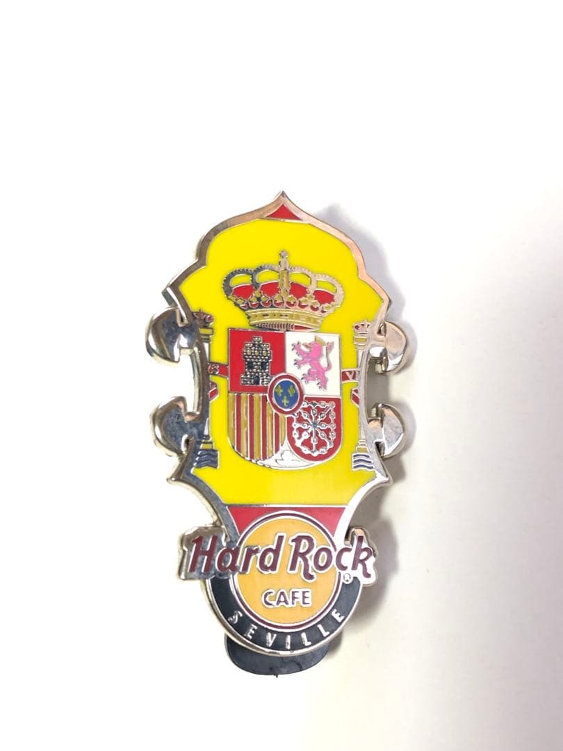 ハードロックカフェ　ギターヘッドピンバッジ5個セット