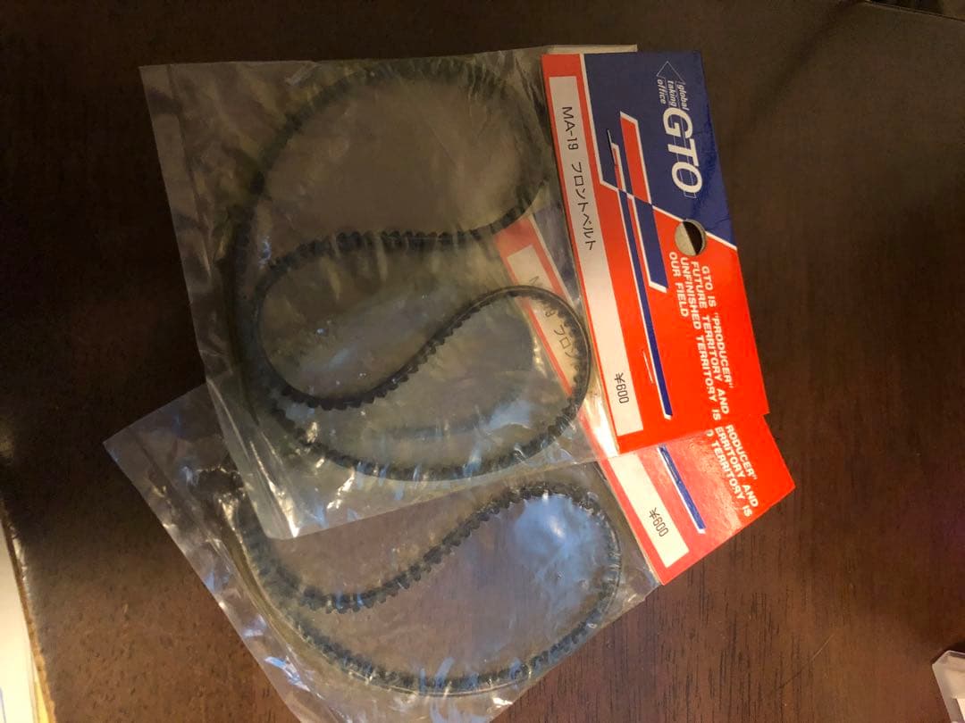 希少電動RCカーキット　GTO 962M　未組立新品　Fスペアベルト2本おまけ