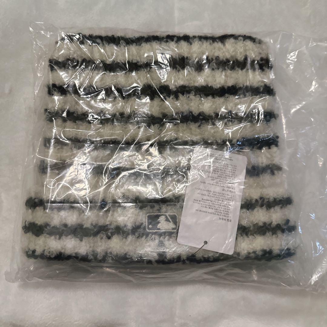 カリナ着用☆TWS ピック☆完売品☆MLB☆猫耳 ミャオン ビーニー NY