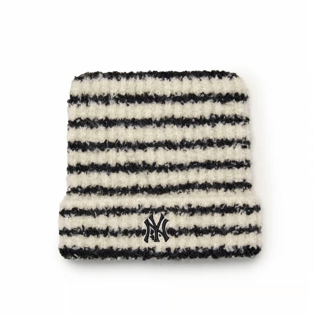 カリナ着用☆TWS ピック☆完売品☆MLB☆猫耳 ミャオン ビーニー NY