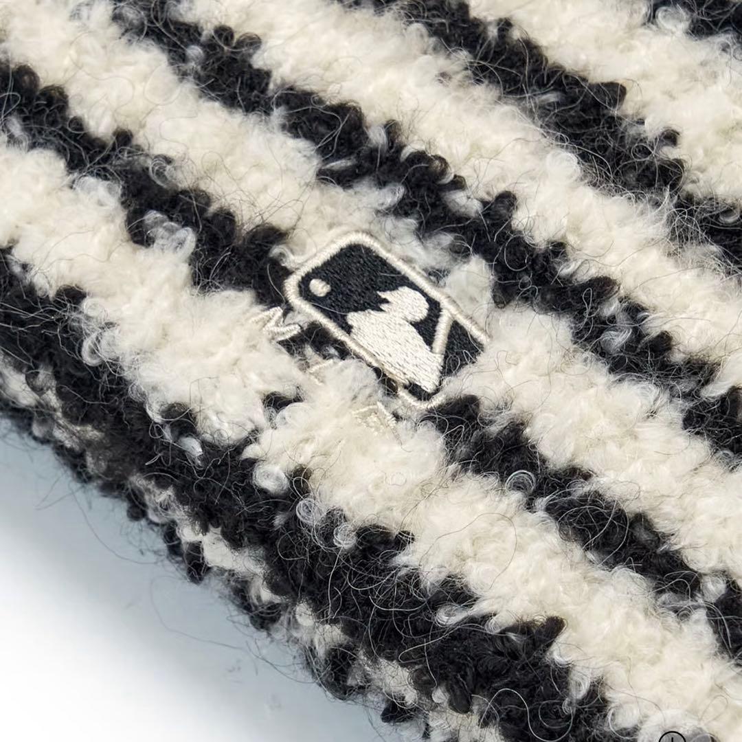 カリナ着用☆TWS ピック☆完売品☆MLB☆猫耳 ミャオン ビーニー NY