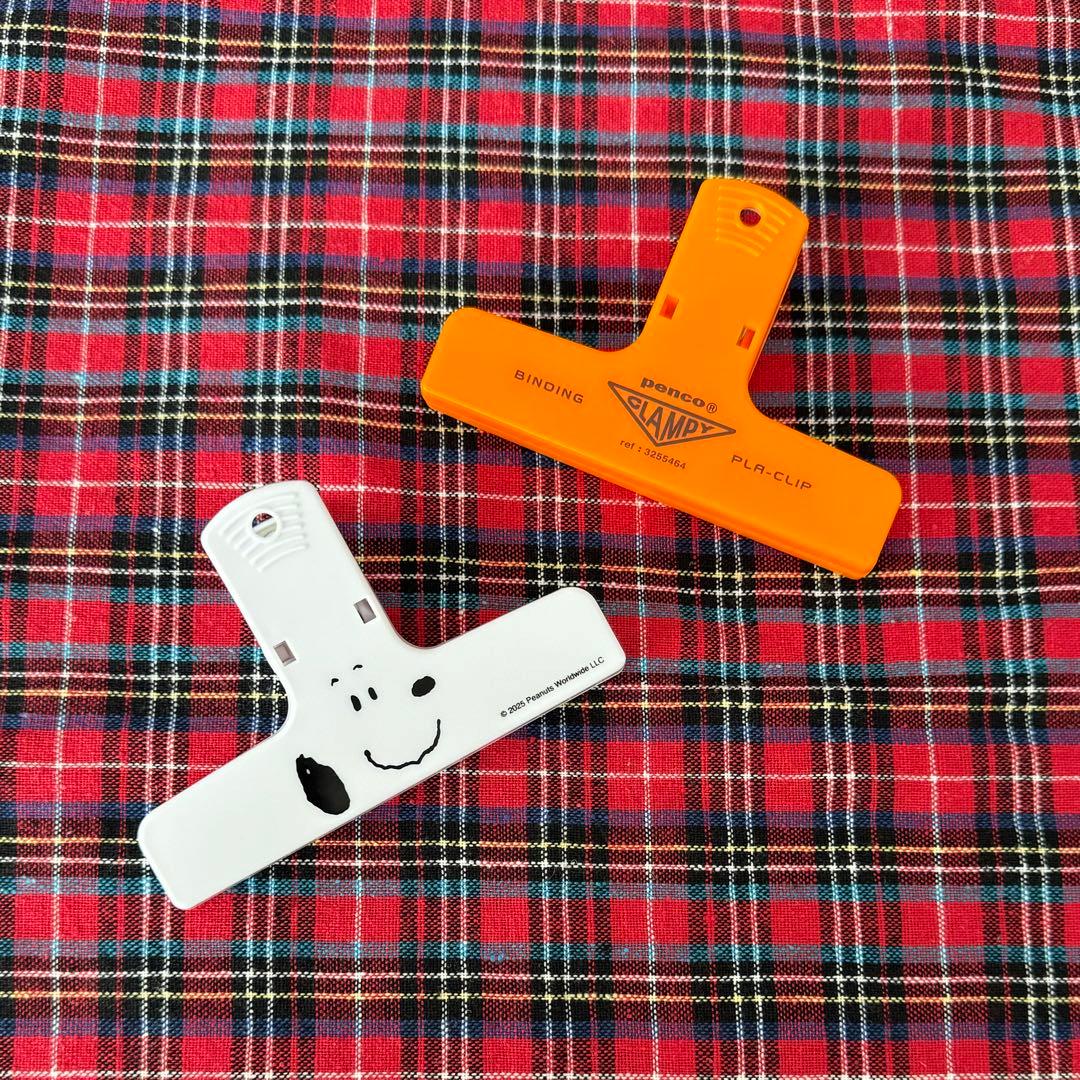 2個セット　ペンコpenco クリップ　スヌーピー　プラクリップ　お値下げ不可