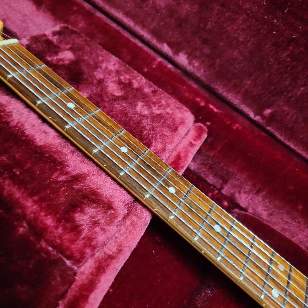 週末セール分解整備済みFender homage ストラトタイプ ワインバースト