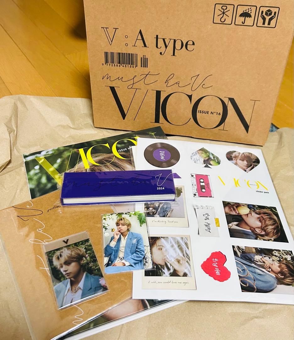 bts v 写真集　VICON【全4タイプ】