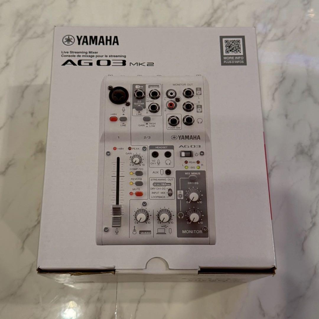 【美品】YAMAHA AG03 MK2 & AT2020 マイクセット