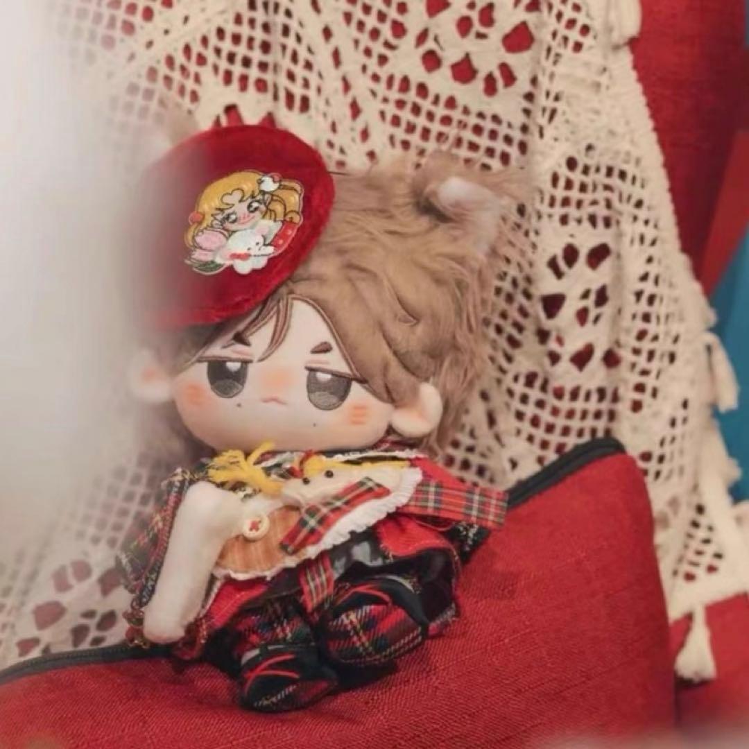 坨柱 15cm着せ替えぬいぐるみ2体セット 服2セット付き　龔俊 張哲瀚 山河令