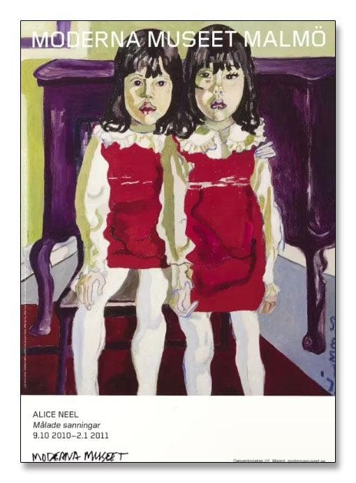アートポスター/The Vegh Twins/アリスニール/Alice Neel