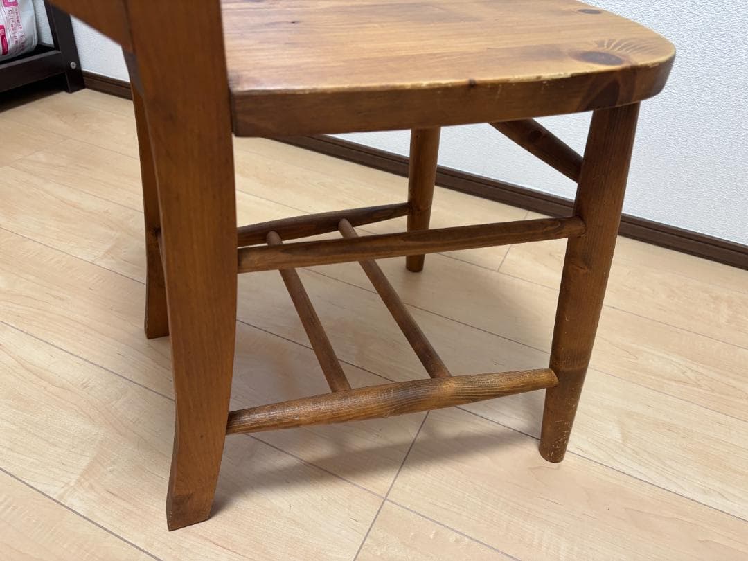 【２脚セット】東谷 CFS-770 ダイニングチェア チャーチチェア パイン