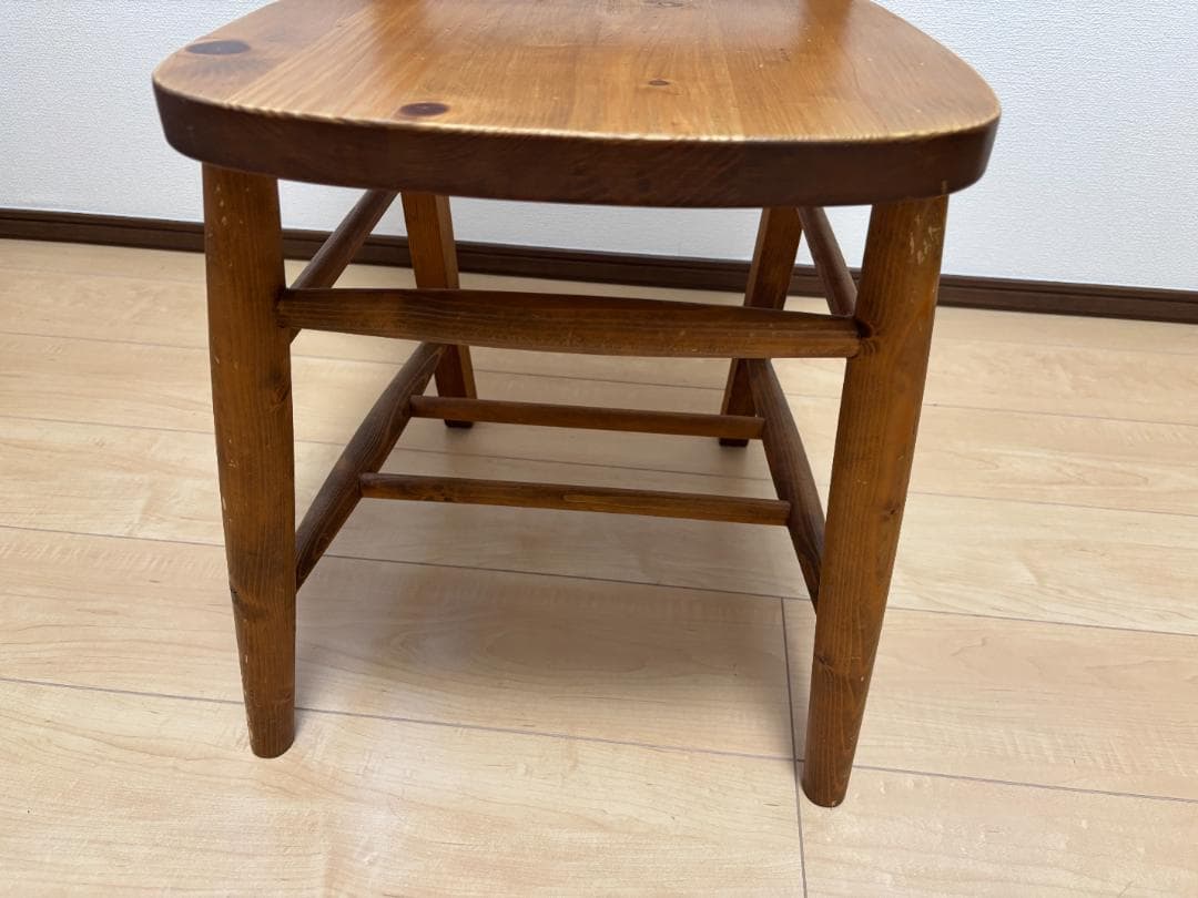 【２脚セット】東谷 CFS-770 ダイニングチェア チャーチチェア パイン