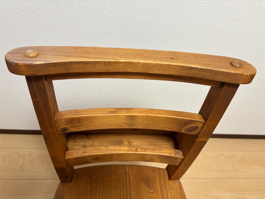 【２脚セット】東谷 CFS-770 ダイニングチェア チャーチチェア パイン