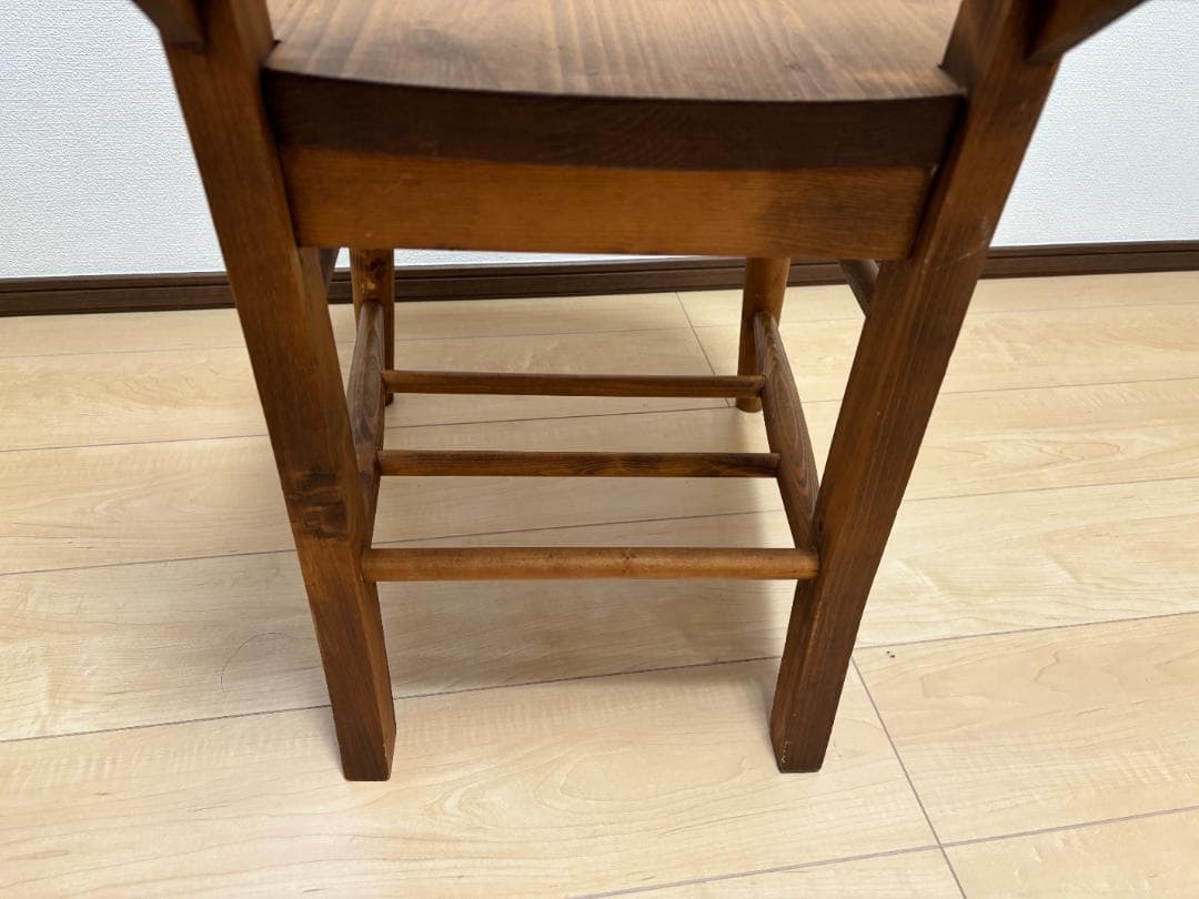 【２脚セット】東谷 CFS-770 ダイニングチェア チャーチチェア パイン