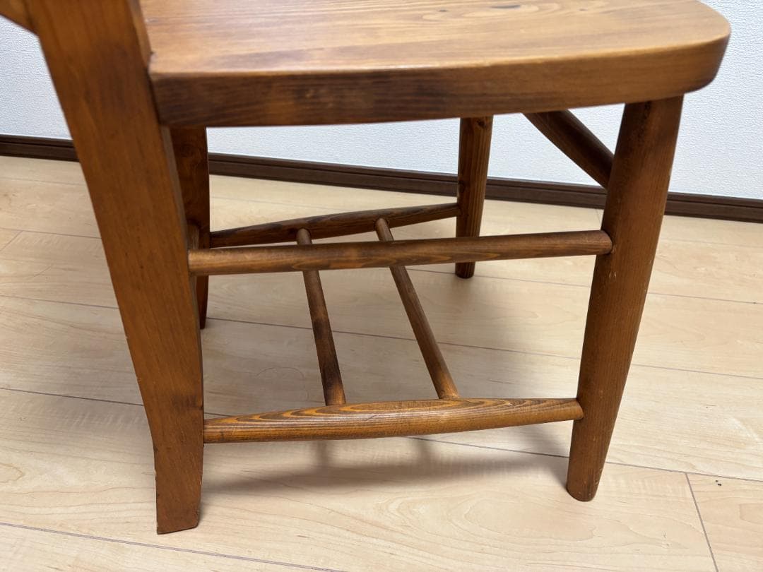 【２脚セット】東谷 CFS-770 ダイニングチェア チャーチチェア パイン