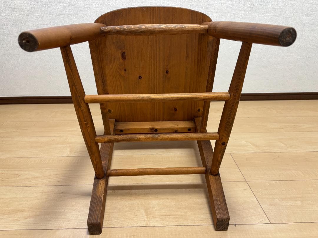 【２脚セット】東谷 CFS-770 ダイニングチェア チャーチチェア パイン