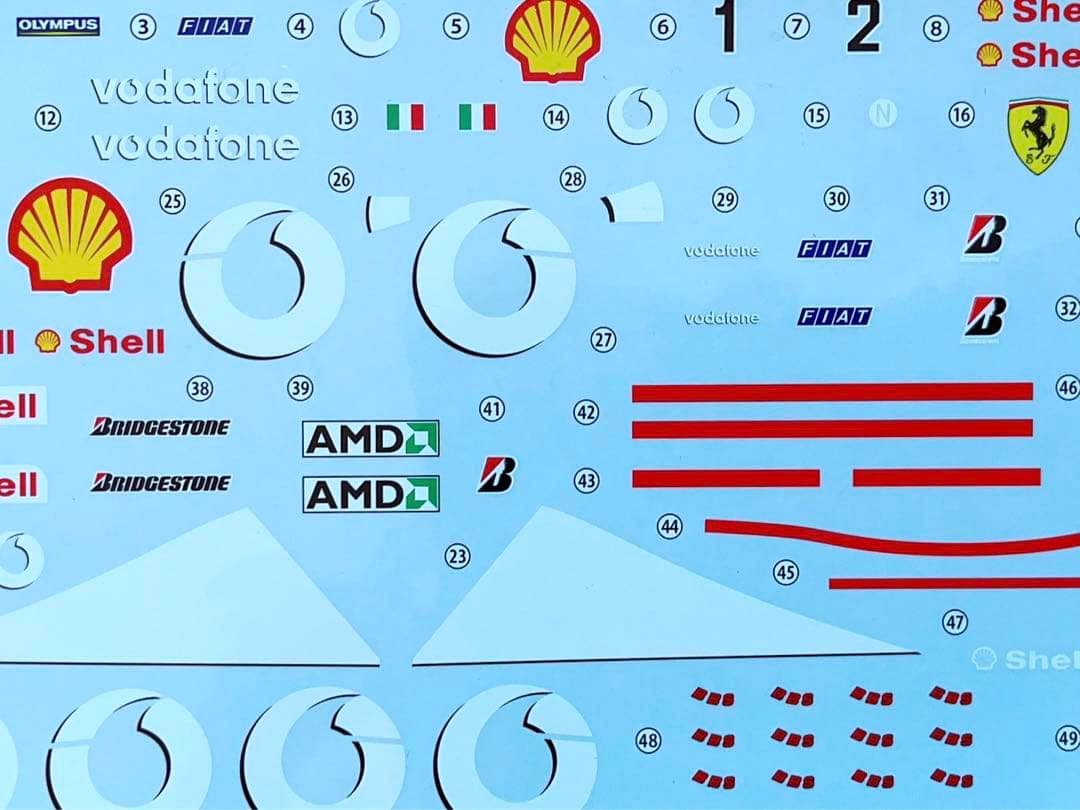 フジミ 1/20 フェラーリF2003GA モナコGP仕様 シューマッハ