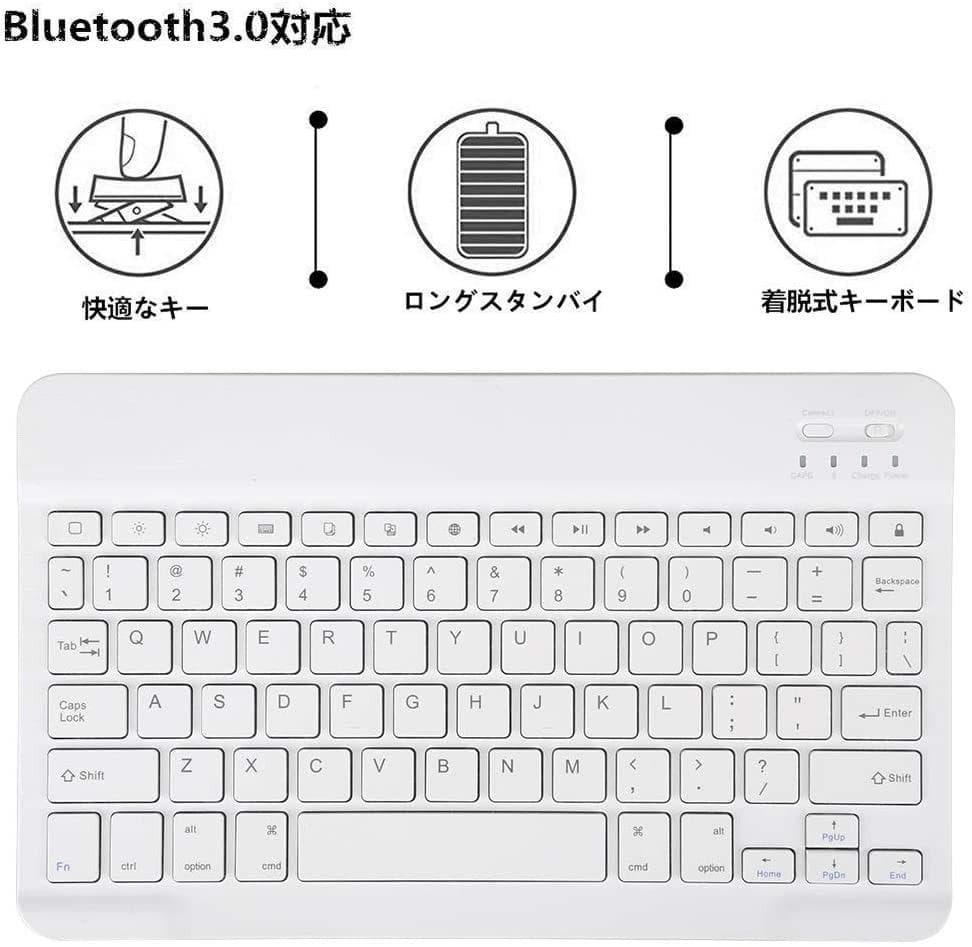 タッチペン付属❣iPadを超便利で可愛いMacbook仕様に♪❤iPadケース